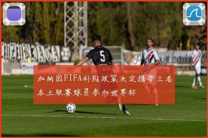 加纳因FIFA补贴政策决定携带三名本土联赛球员参加世界杯